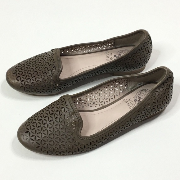 Vince Camuto Lancer Perforated Loafer Flats Size 6 - Picture 4 of 8